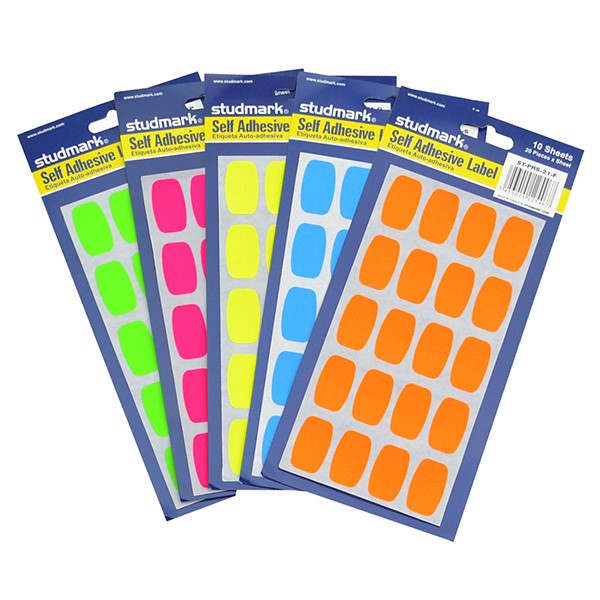 ETIQUETA ST-PRS-21 SURTIDA 5 COL.