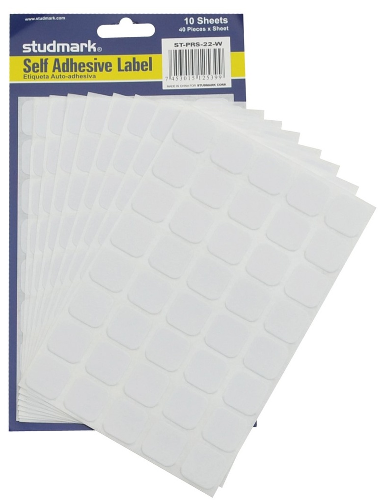 ETIQUETA ST-PRS-22-W 1.6X1.6CM