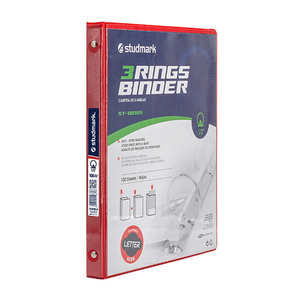 FOLDER ST-00105-B 3 ANILLOS  1/2PLG