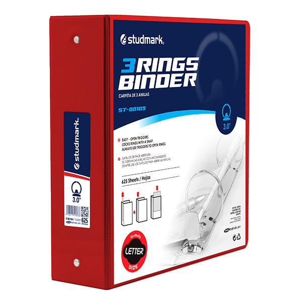 FOLDER ST-00109-B 3 ANILLOS 3PLG