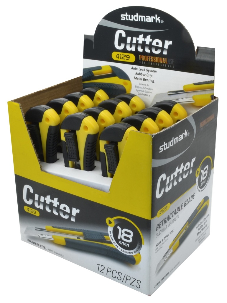 CUCHILLA ST-04129 18MM GUIA MET EXC 12X1