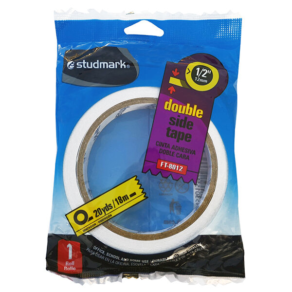 TAPE ST-FT-8012 DOBLE CARA 1/2X20 YDS                       
