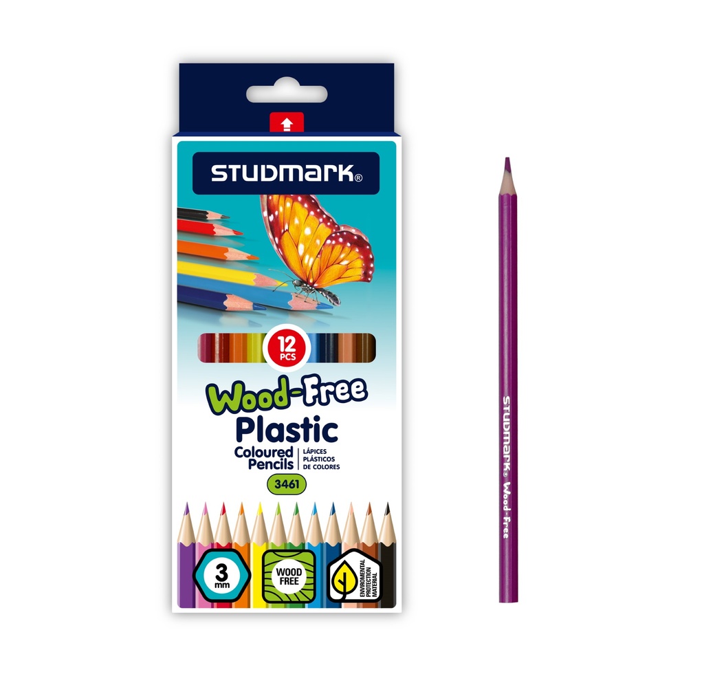 COLOR ST-03461 PLASTICO LARGO 12X1