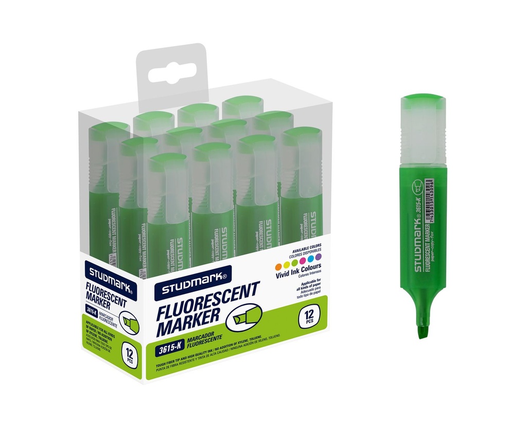 RESALTADOR ST-03615-K VD 12X1 RECT                          