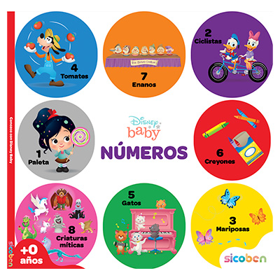 CONOZCO CON BABY DISNEY NUMEROS