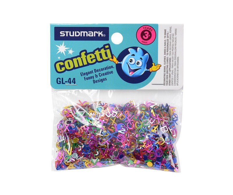 CONFETI ST-GL-44 METAL LETRAS