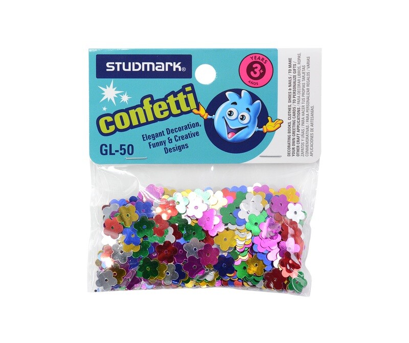 CONFETI ST-GL-50 METAL FLOR