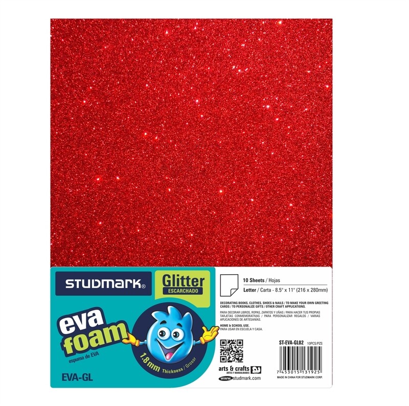 FOMI ST-EVA-GL02 ESCARCHA T/C ROJO 10X1