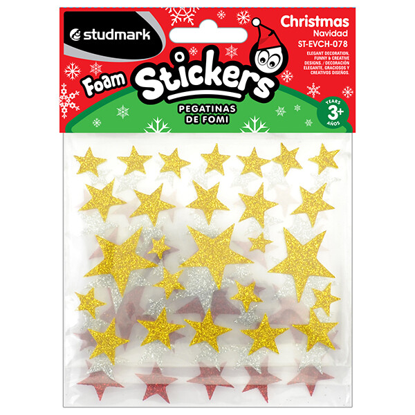FOMI ST-EVCH-078 ESTRELLAS NAVIDAD 3D