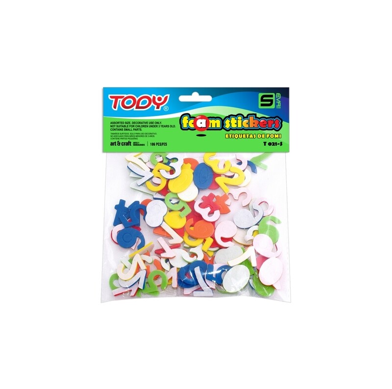 FOMI T021-S ADHESIVO NUMEROS