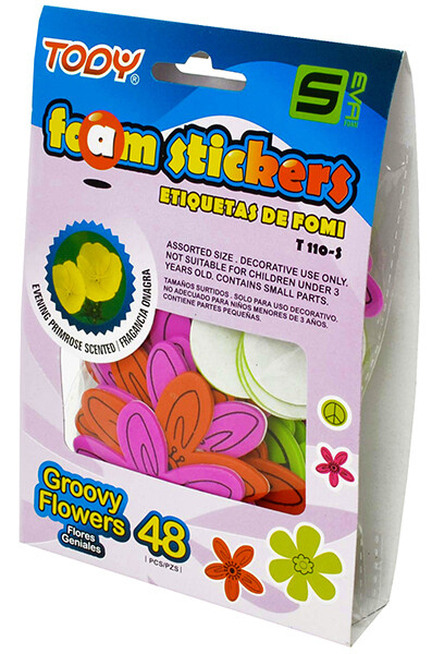 FOMI T110-S ADHESIVO AROMA FLORES