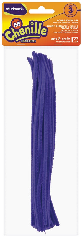 LIMPIA PIPA ST-CH6-033 PURP 40 PZA                          