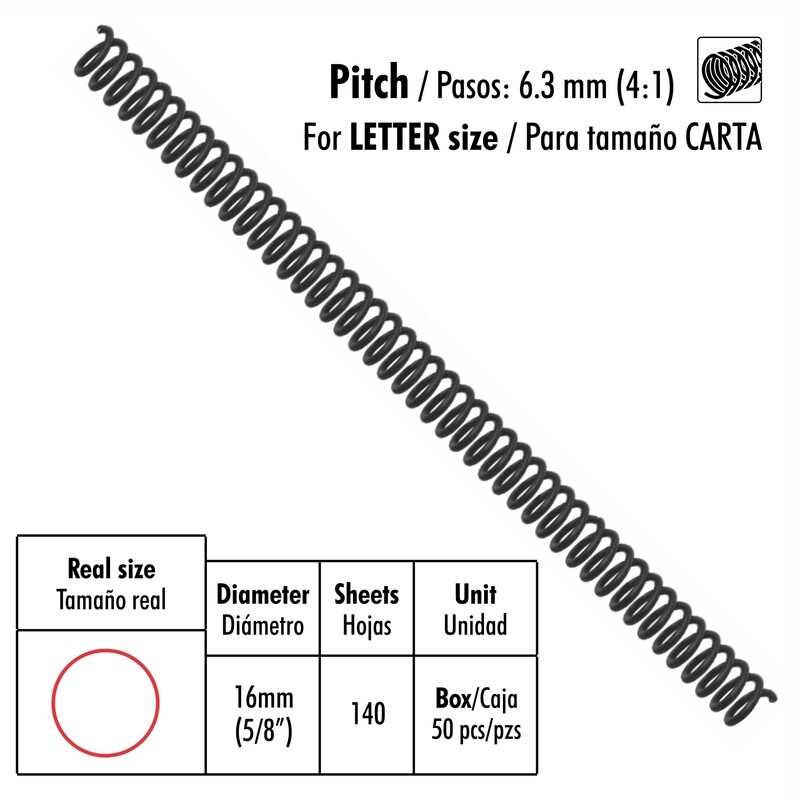ESPIRAL ST-SP46-5/8-A 50X1 16mm