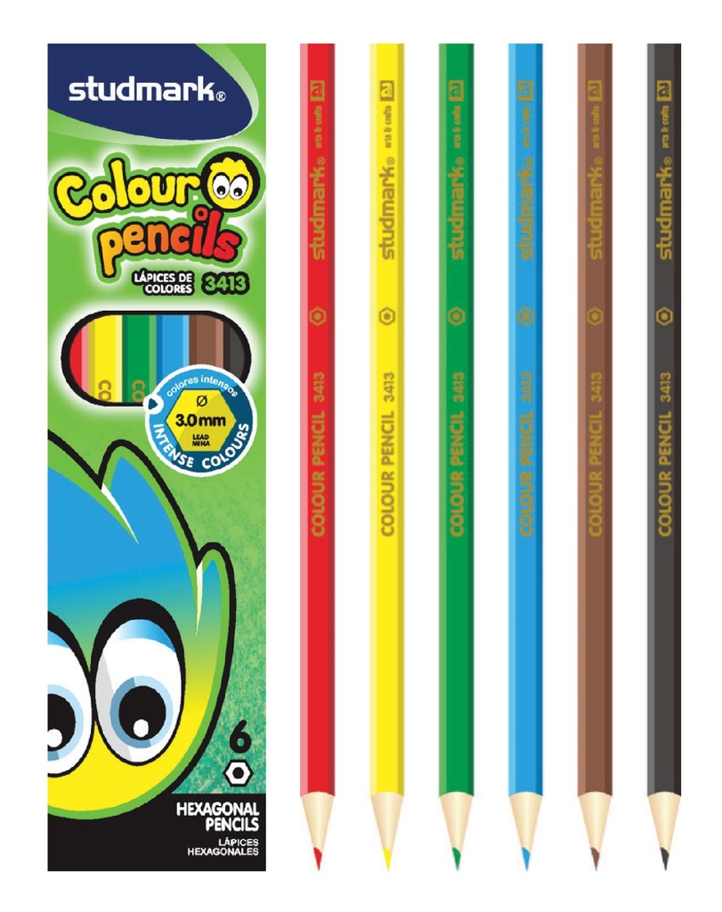 COLOR ST-03413 LARGO HEX 6X1