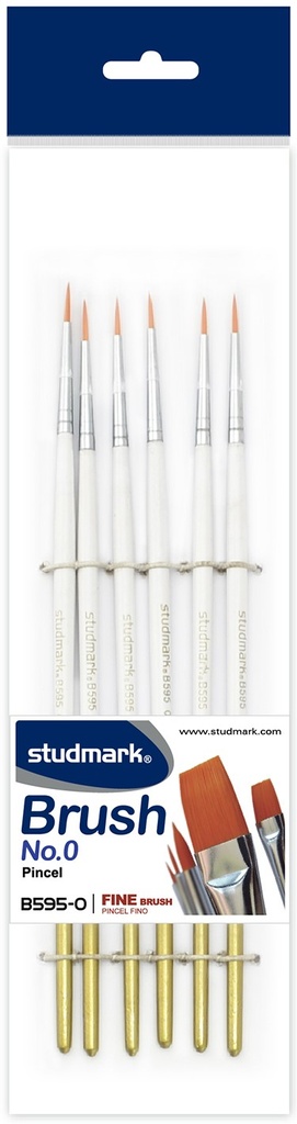 PINCEL ST-B595-0 FINO 6 PZA  240XCAJA                       