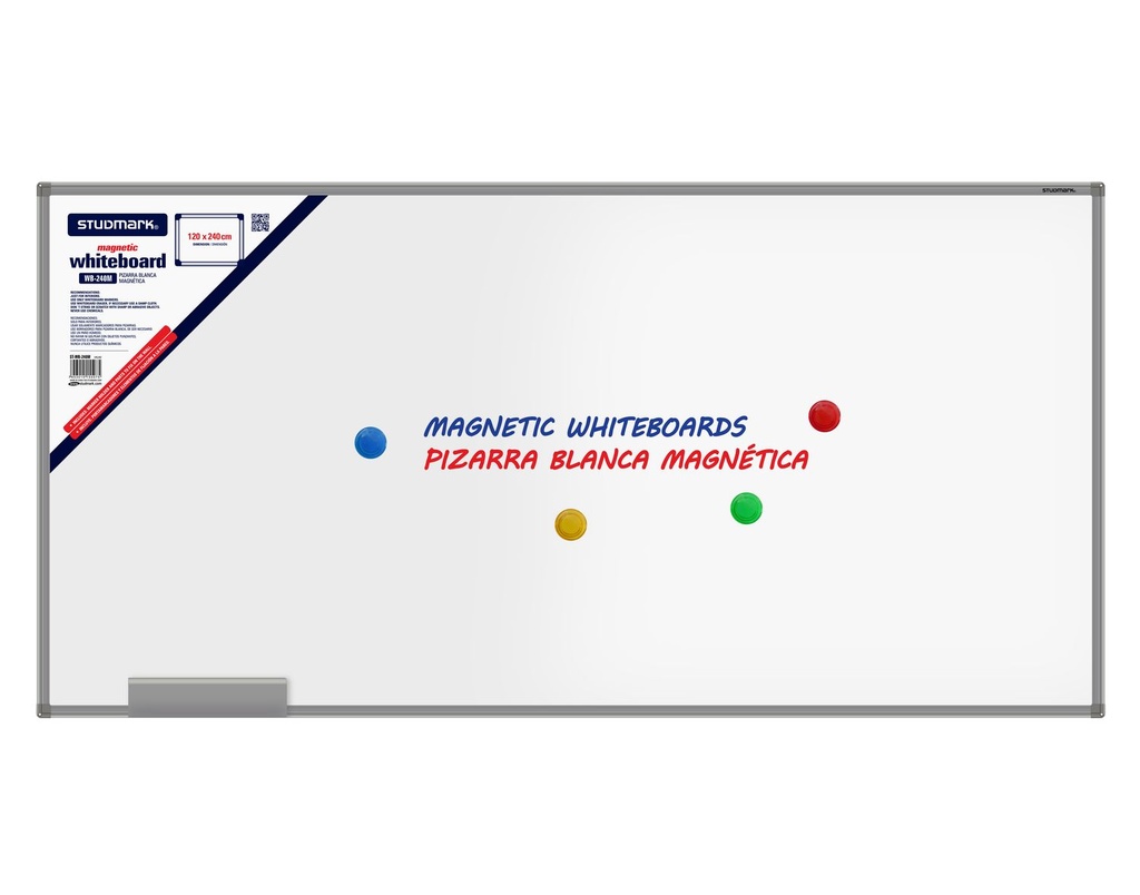 PIZARRA ST-WB-240ME 120X240CM MAGNETICA