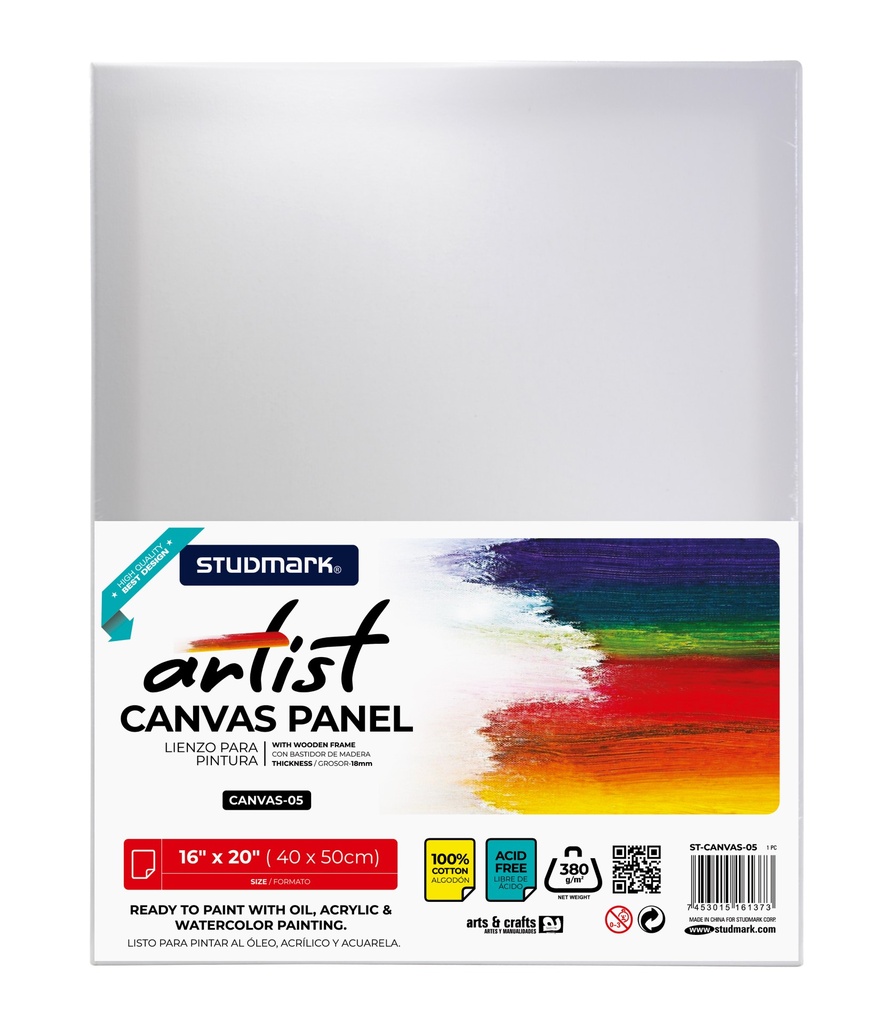CANVAS ST-CANVAS-05 LIENZO 16"X20"