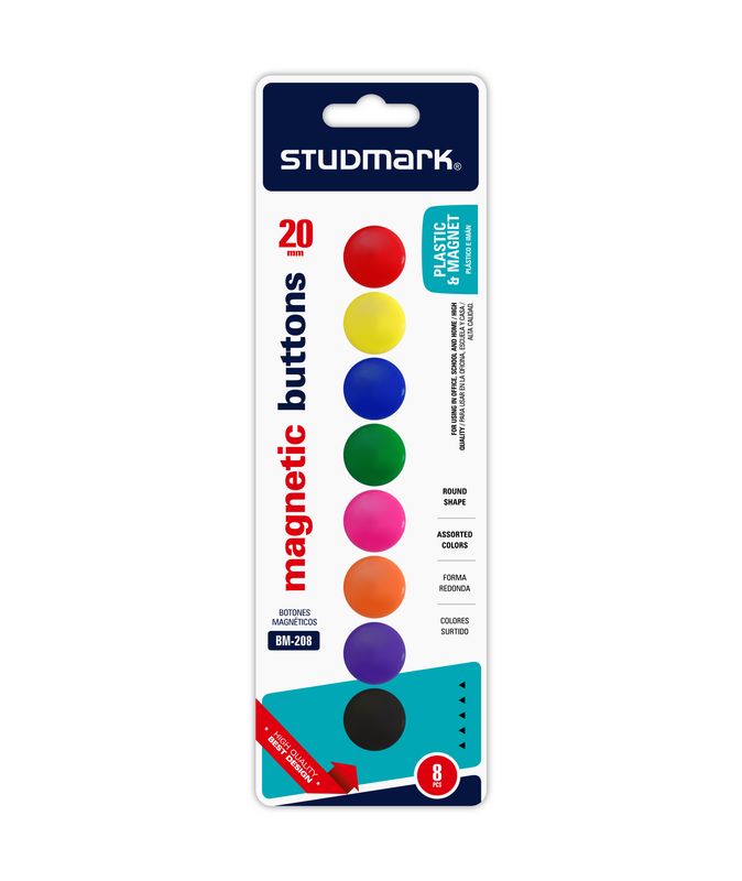 MAGNETICOS ST-BM-208 20mm 8 PIEZAS