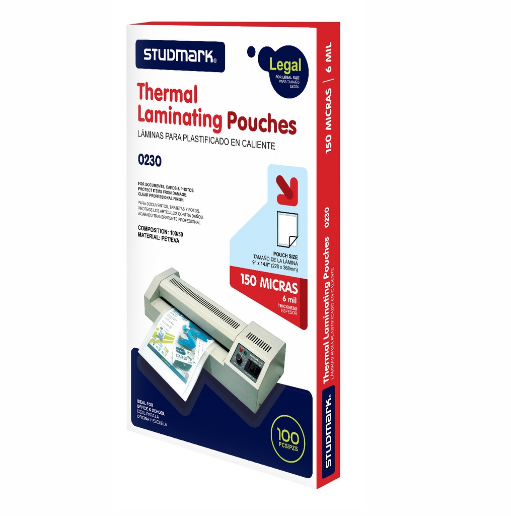 PLAST ST-00230 P/LAMINAR T/L 6mm 150MIC