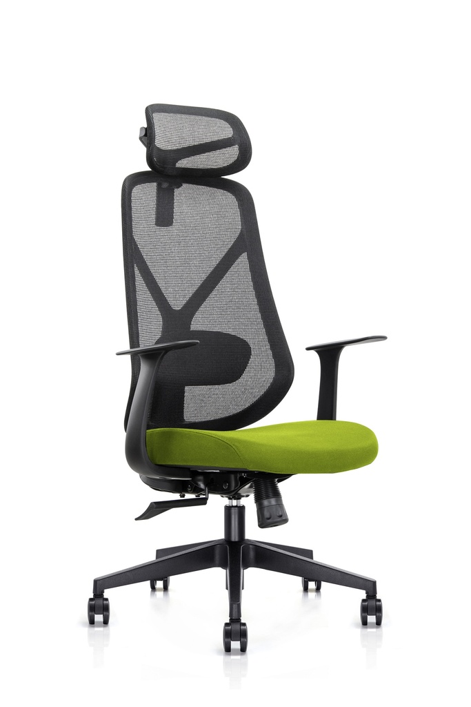 SILLA SEMI EJEC. ST-OC-202D PRIME ERGO MESH NG/VD