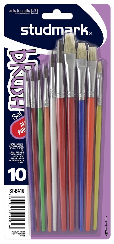 PINCEL ST-B410 SURTIDO 10PZS