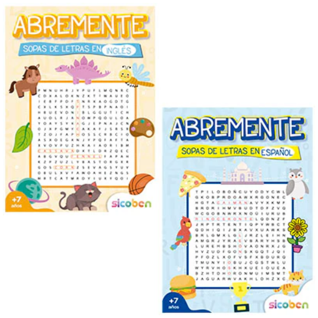 ABREMENTE SOPA LETRAS 2X1 48 PGS 377390