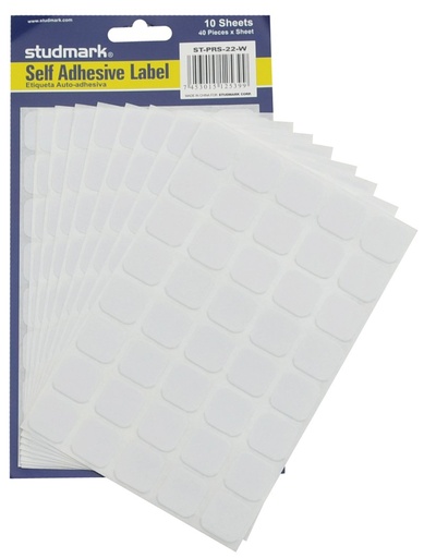 [03163] ETIQUETA ST-PRS-22-W 1.6X1.6CM