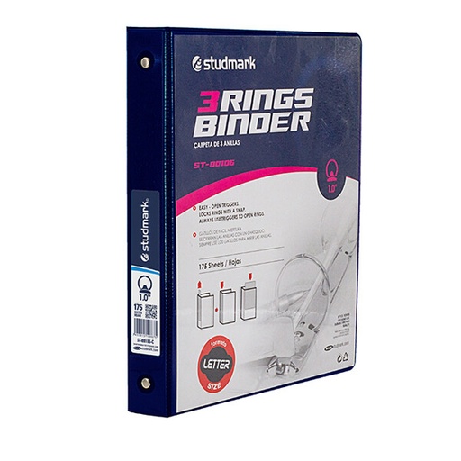 [03054] FOLDER ST-00106-C 3 ANILLOS 1PLG