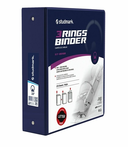 [1700] FOLDER ST-00108-C 3 ANILLOS 2PLG