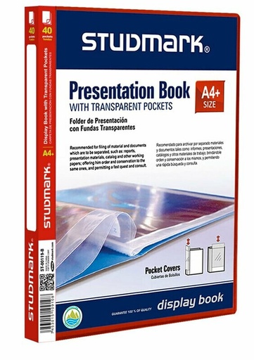 [01649] FOLDER ST-00119-B A4 C/40 FUNDAS