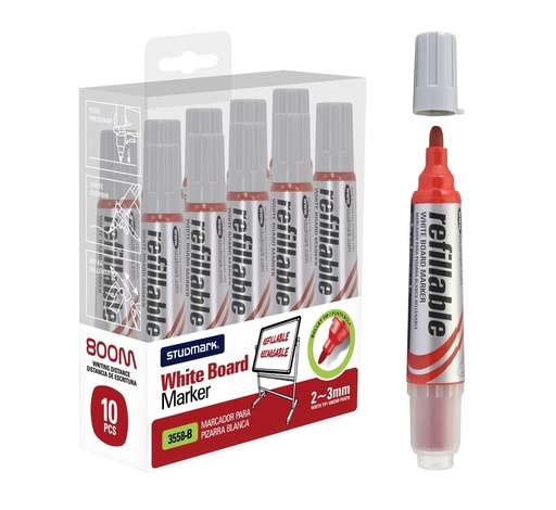 [00418           ] MARCADOR ST-03558-B P/PIZ RECARGABLE  RJ 10X1               