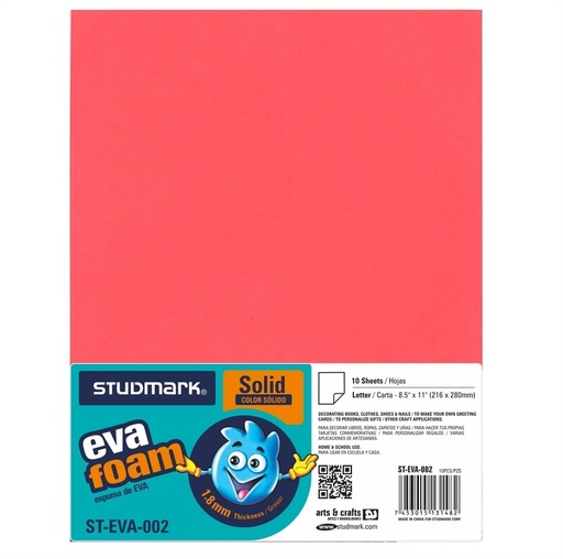 [02375] FOMI ST-EVA-002 T/C ROJO OSC 10X1
