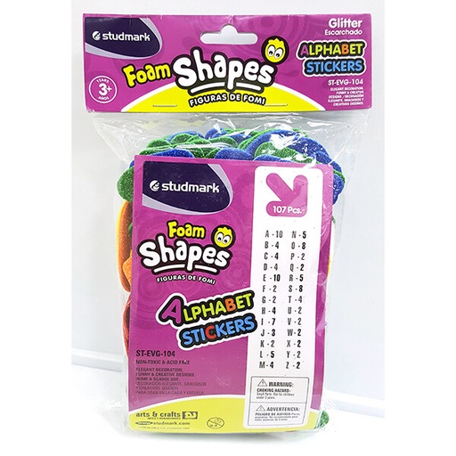 [03457] FOMI ST-EVG-104 ESCARCHA LETRAS 100PZ