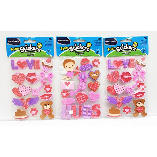 [03224] FOMI ST-EVS-097 3D LOVE & HEARTS