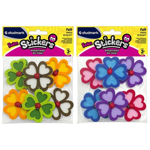 [03211] FOMI ST-FS-077 FELT 3D ADH FLORES