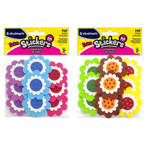 [03212] FOMI ST-FS-078 FELT 3D ADH FLORES