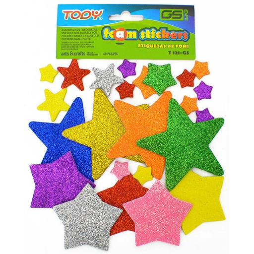 [02495           ] FOMI T121-GS ADH ESCARCHA ESTRELLAS                         