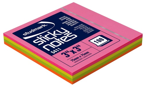 [03793           ] NOTAS ST-05411 3X3 NEON MULTI 100 HJS                       