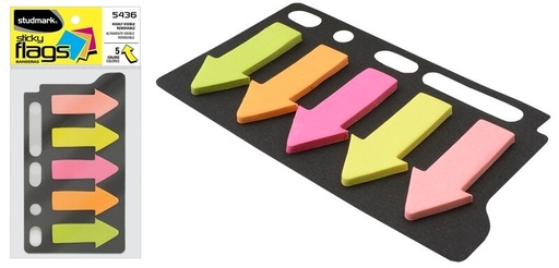 [00467           ] NOTAS ST-05436 BANDERITAS FLECHA 5X25                       