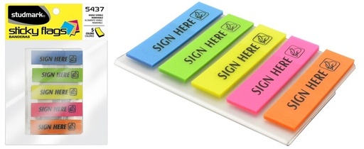 [02839           ] NOTAS ST-05437 BANDERITAS LEYENDA 5X25                      