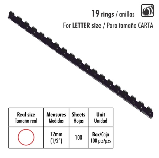 [02192] ANILLOS ST-07012-A P/ENC 1/2 100X1 100HJS