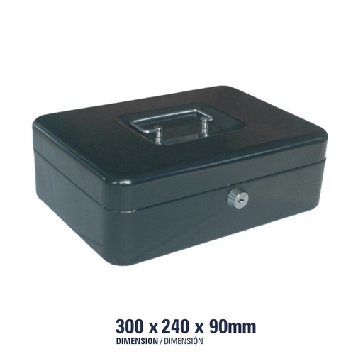 [02950] CAJA CHICA ST-04705-A 12PLG NG C/LLAVE