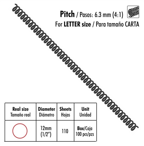 [03103] ESPIRAL ST-SP46-1/2-A 100X1 12mm