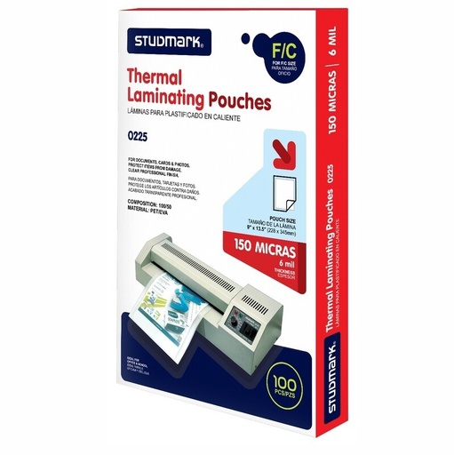 [00492           ] PLAST ST-00225 P/LAMINAR T/O 6MM 150MIC                     