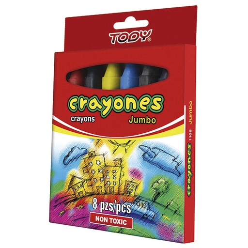 [01973] CRAYON T-1108 SUPERJUMBO 8x1