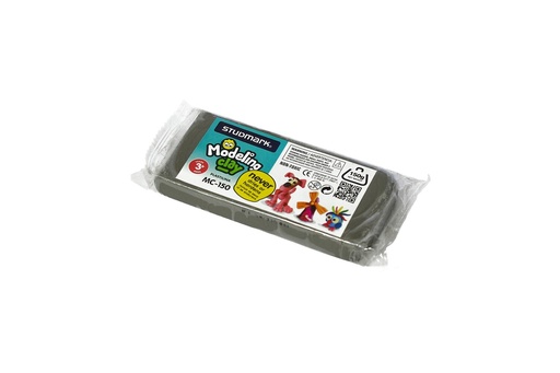 [04250] PLASTILINA ST-MC-150-N BARRA 150 GMS GRIS