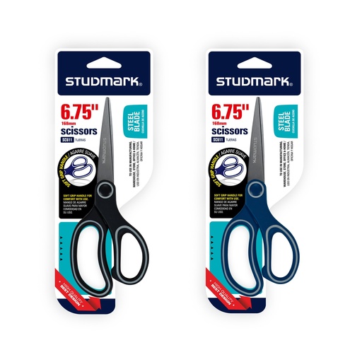 [04294] TIJERA ST-SC611 6.75PLG MANGO CAUCHO