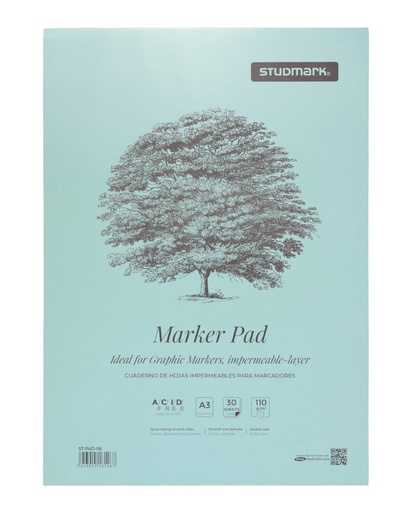 [04392] LIBRETA ST-PAD-06 P/MARCADORES A3 30HJS