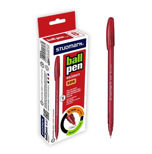 [04417] LAPIZ TINTA ST-K-07-B 0.7MM 12X1 RJ