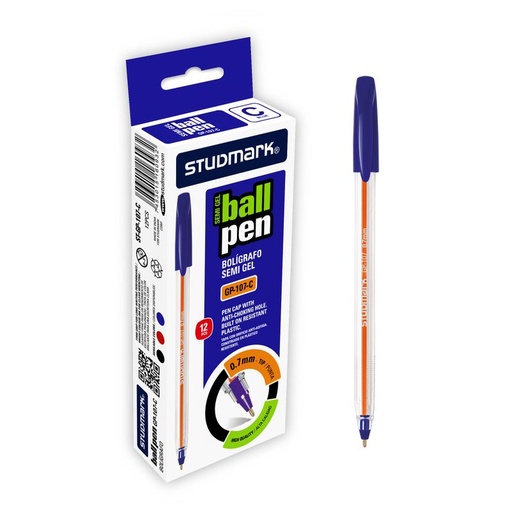 [04428] LAPIZ SEMIGEL ST-GP-107-C 0.7MM AZ 12X1